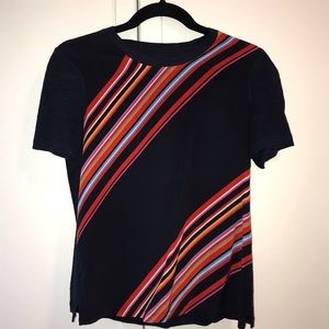 Tory Burch silk front T-shirt